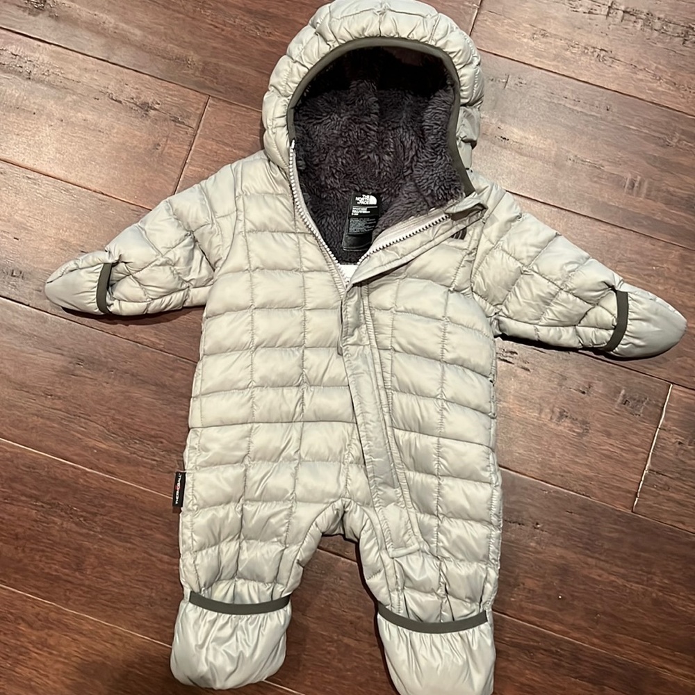 Baby northface snowsuit